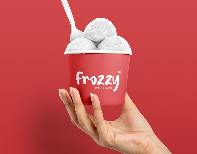 Frozzy - a comprehensive brand identity for an ice cream brand